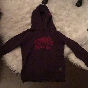 Roots purple and pink hoodie!